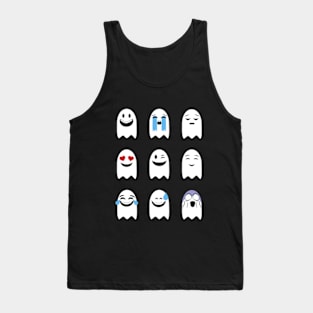 Ghosts Emoji Tank Top